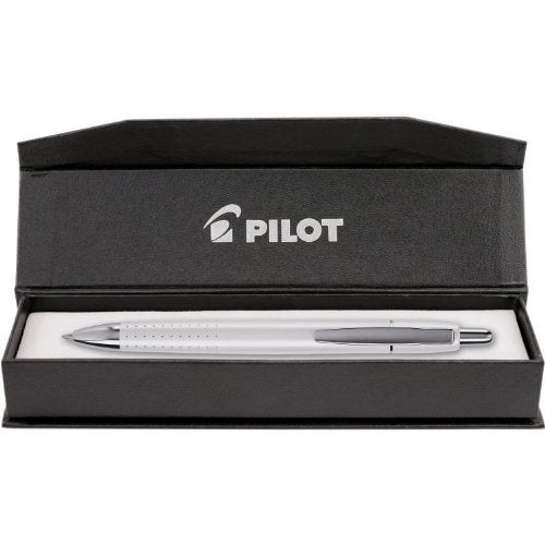 PILOT Axiom Collection Retractable Ballpoint Pen, Pearl White Barrel, Blue Ink, Medium Point (90063) - Image 5