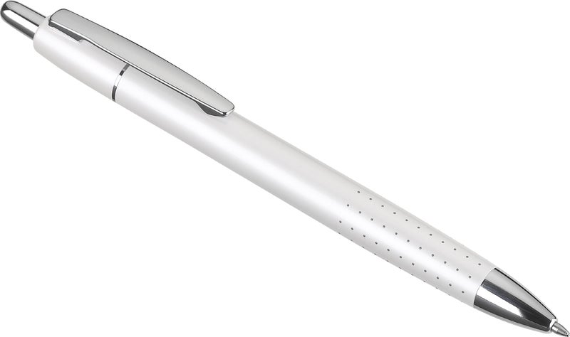 PILOT Axiom Collection Retractable Ballpoint Pen, Pearl White Barrel, Blue Ink, Medium Point (90063) - Image 2