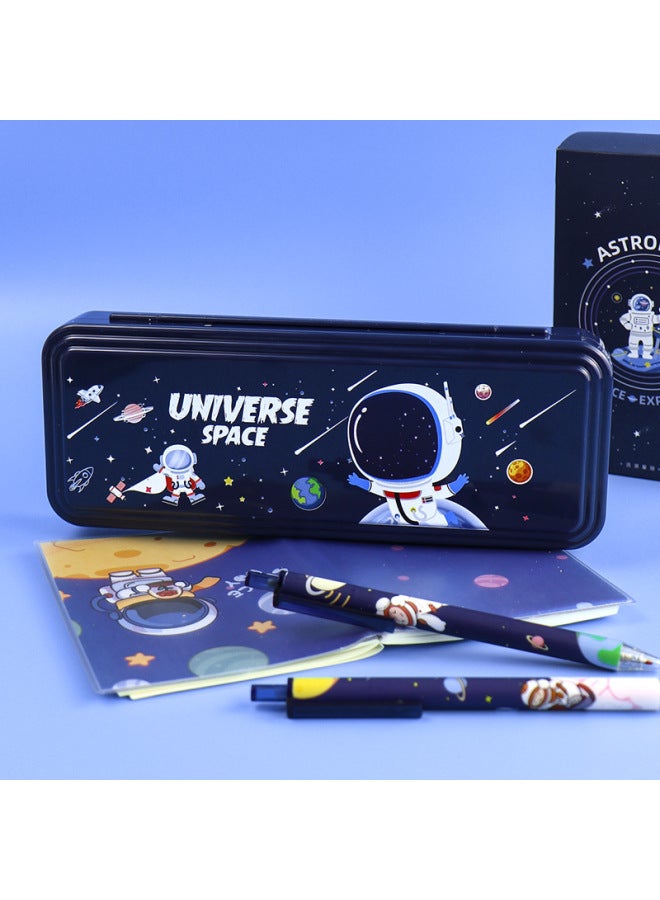 Custom Anime Cartoon Stationery Box Cipher Lock Plastic Pp Pen Case For Boys And Girls Pen Case Astronaut Pencil Case - Image 3