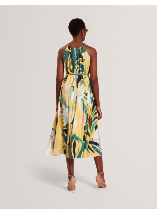 Ted Baker Halter Neck Midi Dress - Image 1