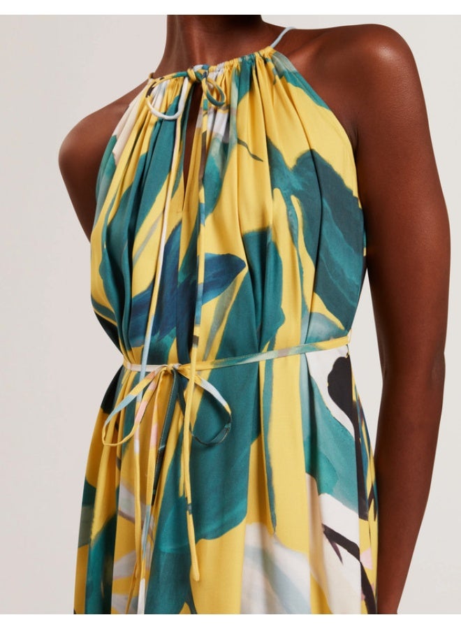 Ted Baker Halter Neck Midi Dress - Image 5