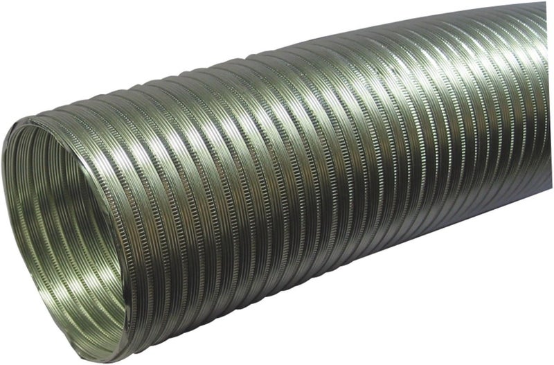 Deflecto Deflecto A0585 SemiRigid Flexible Aluminum Duct 5 Dia x 8ft