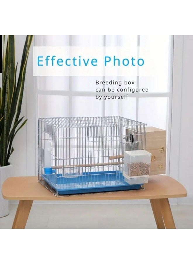 VAYINATO Petzlifeworld Anti Spill White Cage Fitting Plastic Feeder for Birds 500Ml, Medium - Image 2