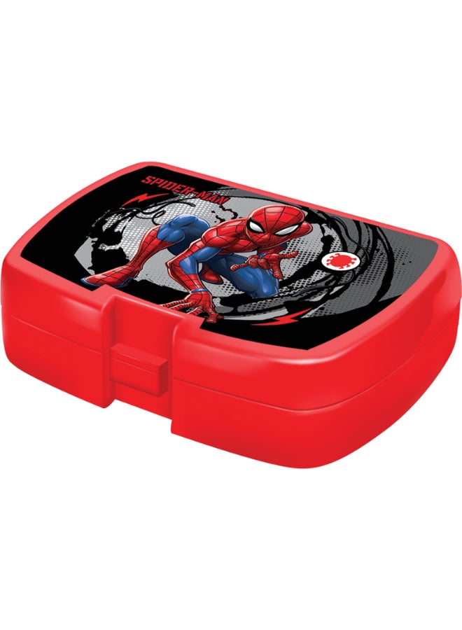 MARVEL Spider Man 5 in 1 Value Pack (16" Trolley Bag with Lunch Box, Lunch bag, Water Bottle and Pencil Case) - Image 4