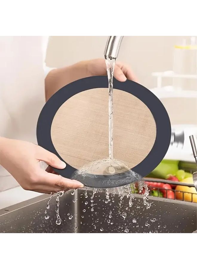 Non Stick Silicone Baking Mat 9 Inch Heat Resistant Dishwasher Safe - Image 5