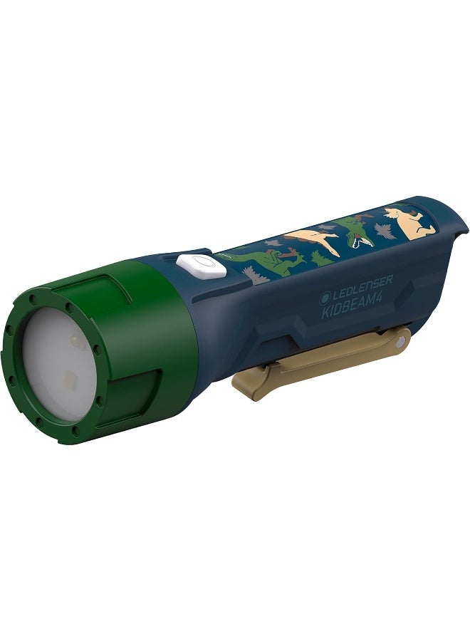 Ledlenser KIDBEAM4 Safe and Robust LED Torch for Kids with Integrated Clip and Auto Shut-Off Function - Image 1