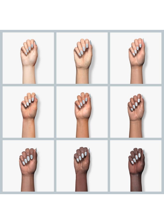 آيميلي طلاء أظافر جل لامع من AIMEILI Soak Off UV LED - Silver Glitter Explosion (023) 10 مل - Image 3