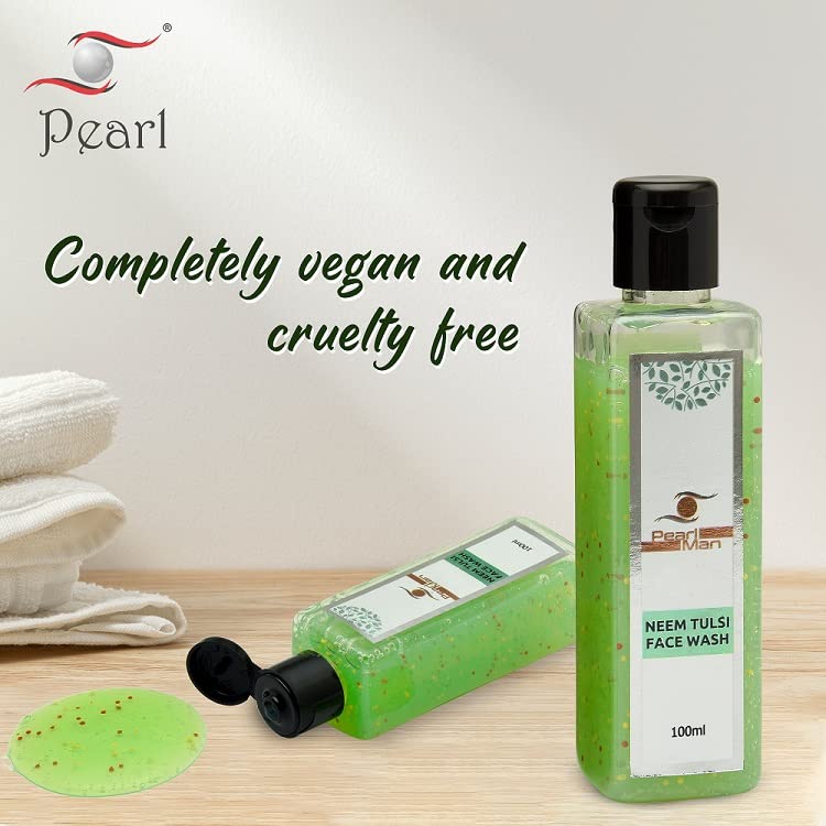 Pearl shavings luxurious face wash neem tulsi PMFW08 - Image 3