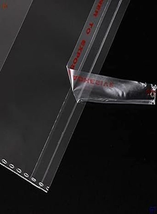 SURAKO COLLECTIONS Plastic polythene Clear Transparent bags small size Self Adhesive BOPP Resealable Plastic pouch Bags for jwellery packaging pack of 200 (3X4 inch (7.5 X 10 cm)) - Image 4