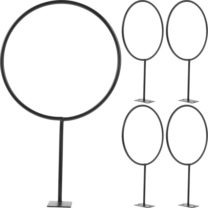 Basketball Display Stand with Durable Iron Material for Sports Balls - Image 1