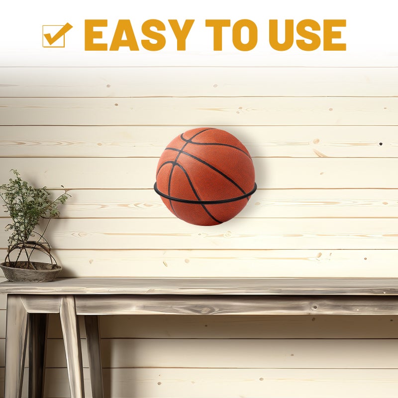 Basketball Display Stand with Durable Iron Material for Sports Balls - Image 5