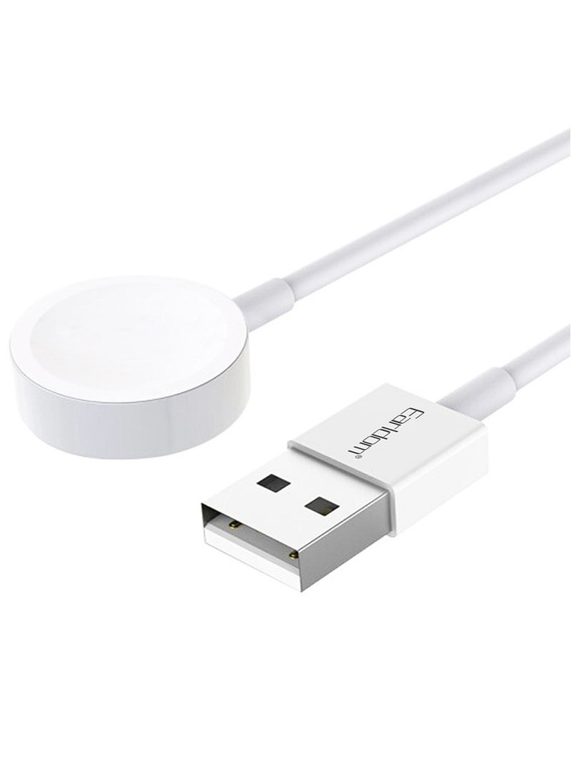 Beauenty NEW ET-WC21 Wireless Charging Cable for Apple Watch – 5V/0.35A, 1.0m Length, White (Model 40236) - Image 2