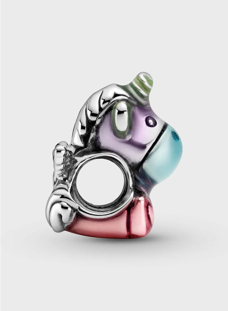 PANDORA Colourful Rainbow Bruno The Unicorn Charm