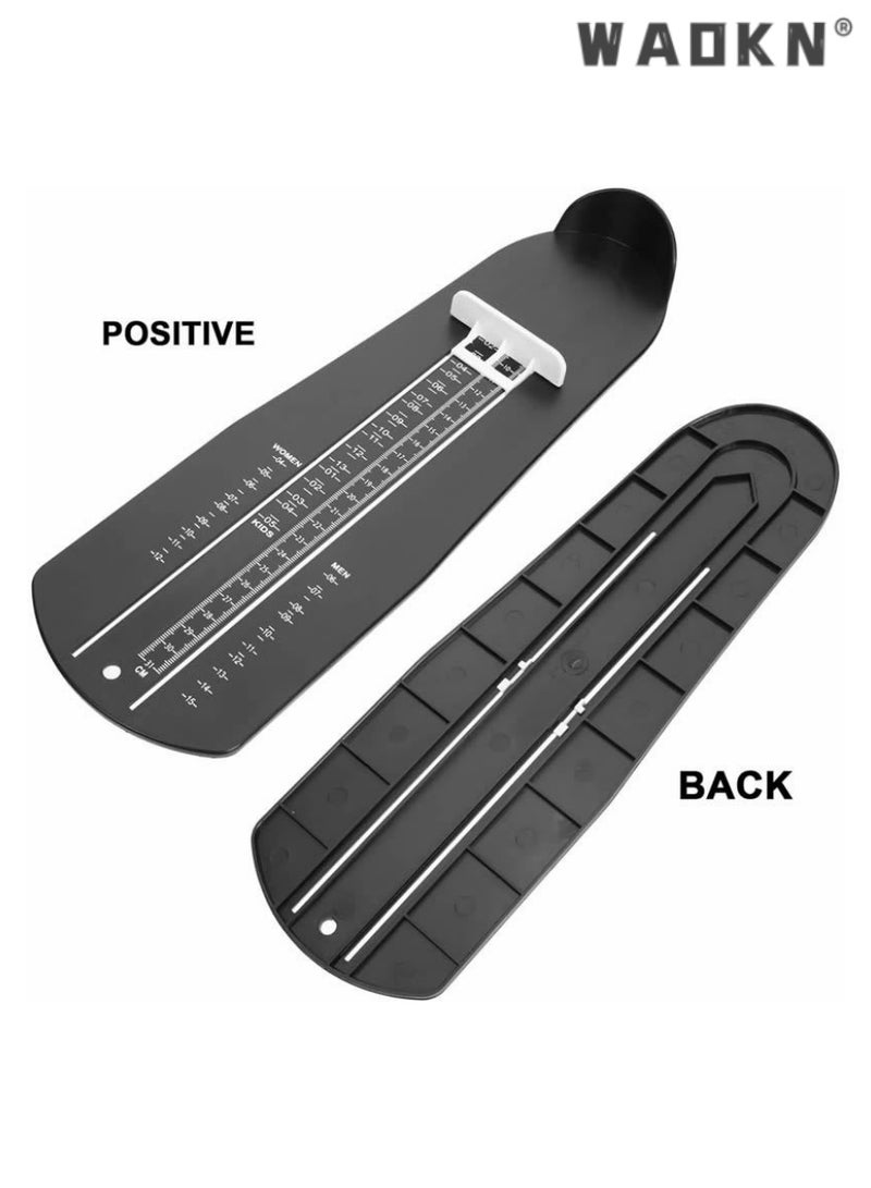 Foot Measurement Device, US Shoe Measuring Device，Adult and Children's Shoe Size Measuring Tool, Accurate and Easy to Use, Ideal for Determining Perfect Fit for All Age, Reliable and Convenient