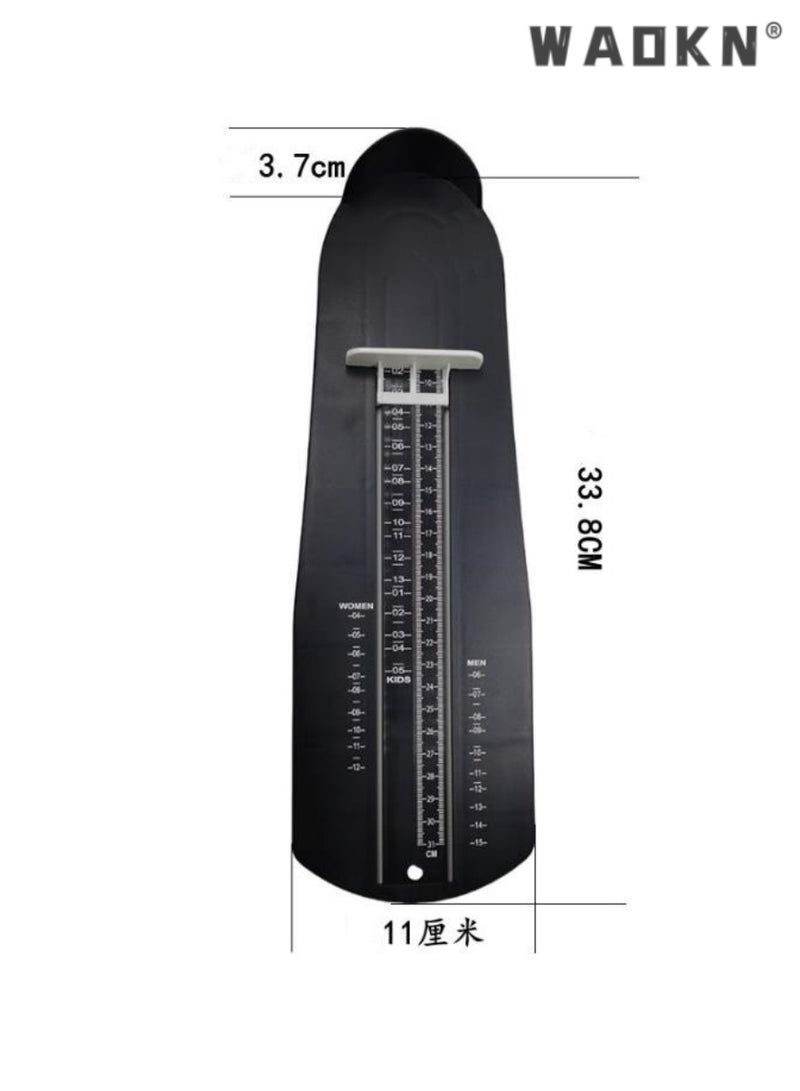 Foot Measurement Device, US Shoe Measuring Device，Adult and Children's Shoe Size Measuring Tool, Accurate and Easy to Use, Ideal for Determining Perfect Fit for All Age, Reliable and Convenient