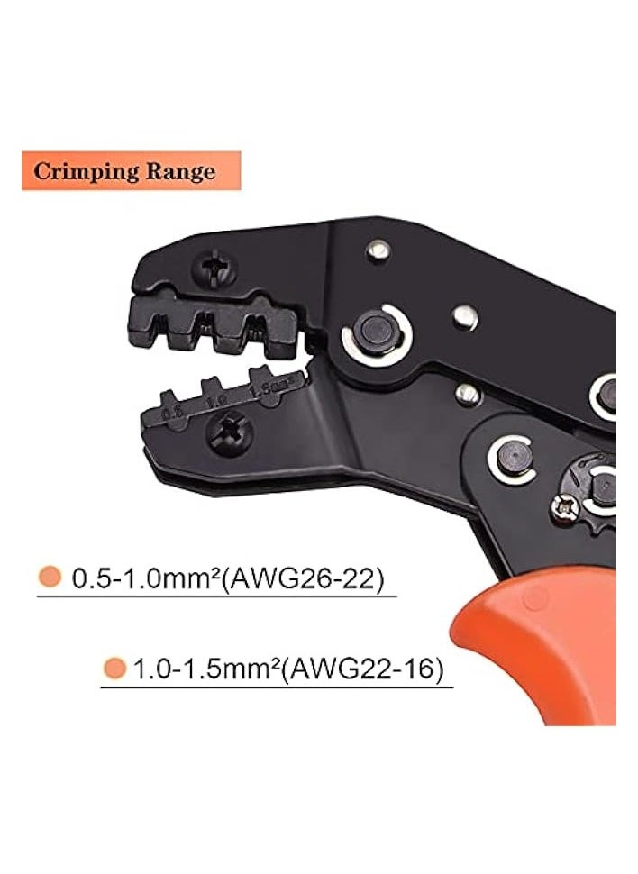 بروماس أدوات تجعيد SN-48B، مكشكش أسلاك السقاطة AWG 26-16(0.5-1.5mm²) لمحطات البرميل المفتوحة  - Image 3