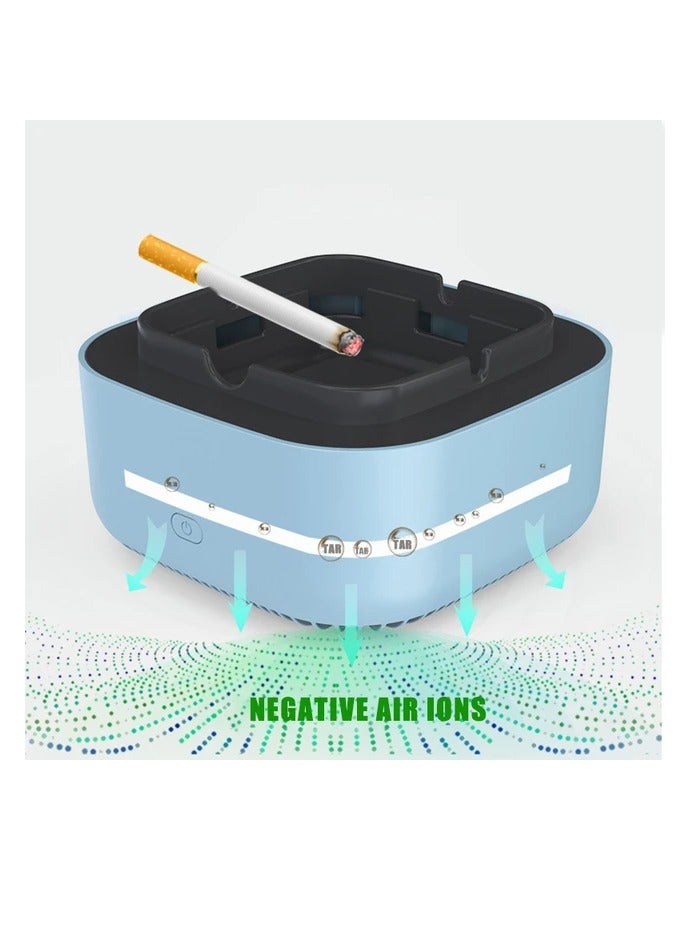 Air Purifier Ashtray Multifunction Air Purifier Ashtray to Clean Negative Ion Air Fresher For Home Offices Car - Image 4