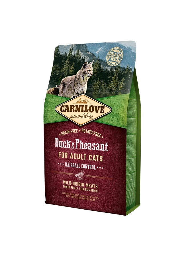 كارنيلوف Carnilove Duck & Pheasant for Adult Cats 2kg - Image 2