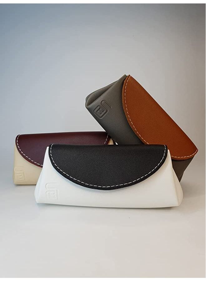 B.S COLLECTION Women's Wallet and Book in Leather, Two Colors, Large Capacity, Multiple Pockets, Gray - Image 4