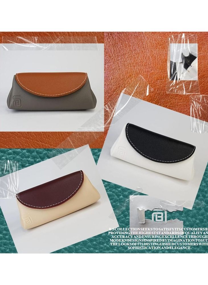 B.S COLLECTION Women's Wallet and Book in Leather, Two Colors, Large Capacity, Multiple Pockets, Gray - Image 5