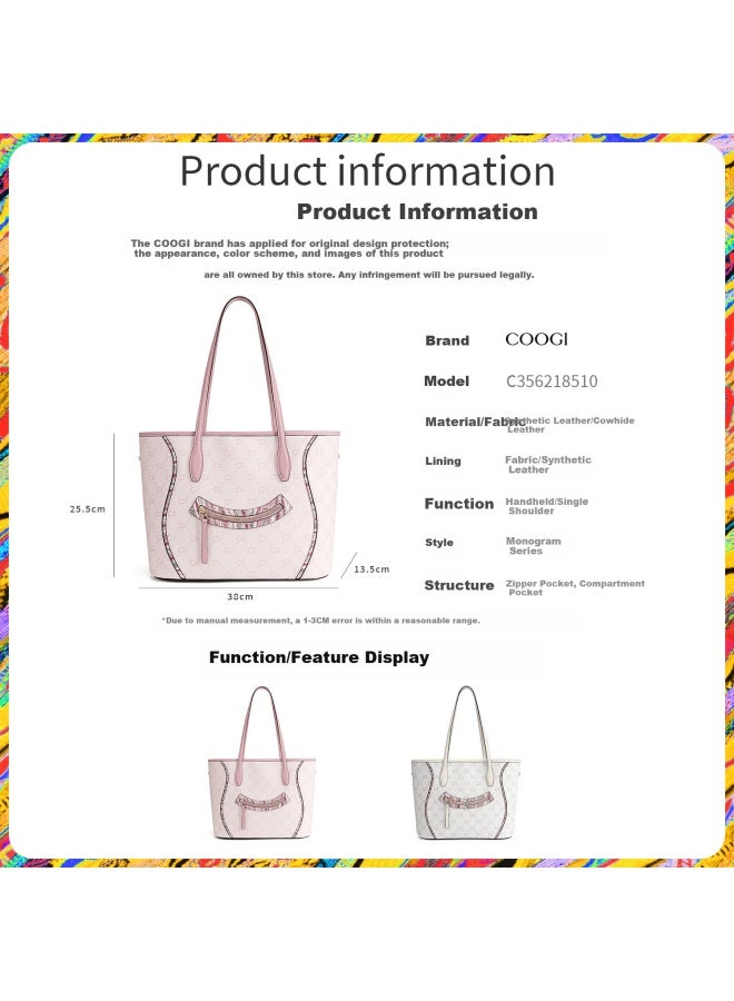 Coogi Women's Luxury Tote Bag Gift For Women's Day Valentine's Birthday For Girlfriend Wife - Image 2