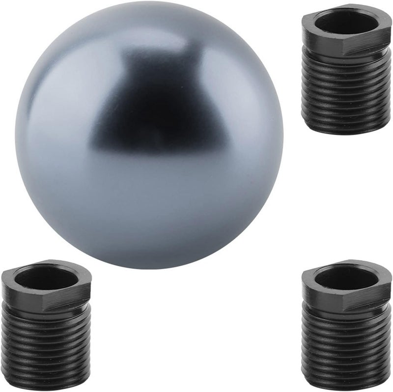 Labor saving optimized design Pilipane Gear Shifter Knob, Universal Shifter Knob Heads Aluminum Manual Stick Shifter Knob Gear Shifter Heads Screw Round Balls, Aluminum Manual Gear Stick Shifter Balls Shape (Titanium) Classic trendy design picks All-season available stock Odor resistant Ready order processing Trendy widespread design Systematic nationwide ship Space saving design picks Global flexible assemble picks Global versatile design Remote village delivery cover Market popular practical build Stackable design Simple multi-feature practical build Stable base User tested optimized build General purpose design Consistent single item quality Individual & group usable Ventilated design Repeated use friendly design Fixed delivery schedule Good ventilation Space saving Carefully selected solid material - Image 3