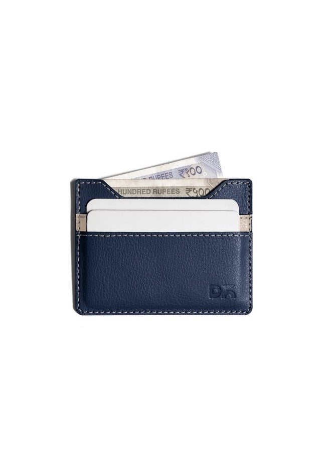 DailyObjects - DailyObjects Slim Skinny Fit Card Wallet for Men and Women | Durable Vegan PU Leather | Credit/Debit Card Holder | 3 Slots for Cash, Card & IDs | Stylish Pocket Purse | Money Organiser - Image 1
