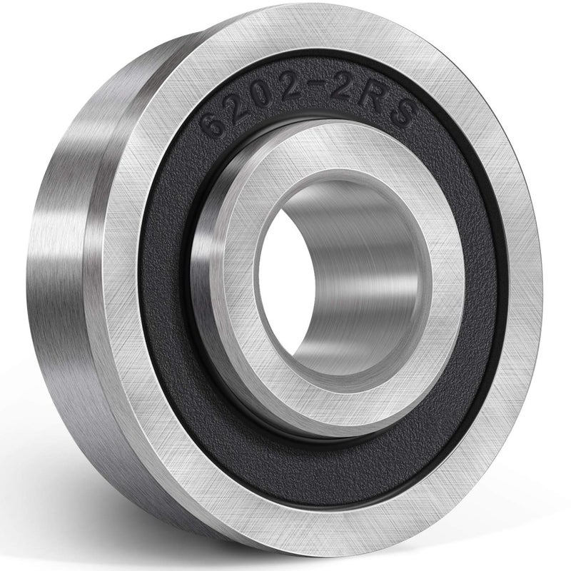 Sunluway 10 Pack Flanged Ball Bearing ID 1/2" x OD 1-3/8" x 1/2" Suitable for Lawn Mower, Wheelbarrows, Carts & Hand Trucks Wheel Hub, etc. Deep Groove Double Sealed Ball Bearings - Image 5