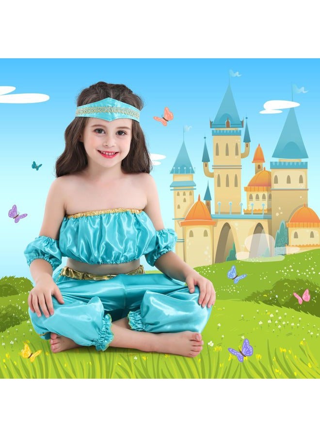 VGOFUN Princess Dresses for Girls - Dress up Clothes for Toddler Girl Pretend Play Gift for 3-6 Year Halloween Christmas Birthday - Image 2
