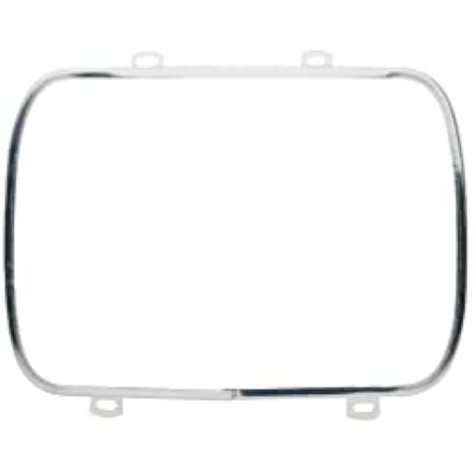 Omix-Ada 1242003  Headlight Retaining Ring  Oe Reference 56001260  Fits 19841996 Jeep Wrangler YjCherokee Xj - Image 2