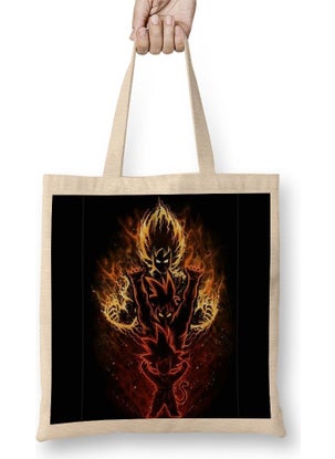 Print Shop Goku Kaioken Evolution Tote Bag Long Handle