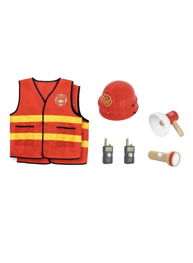 Viga Firefighter Role Play Set (8 pcs) - Image 1