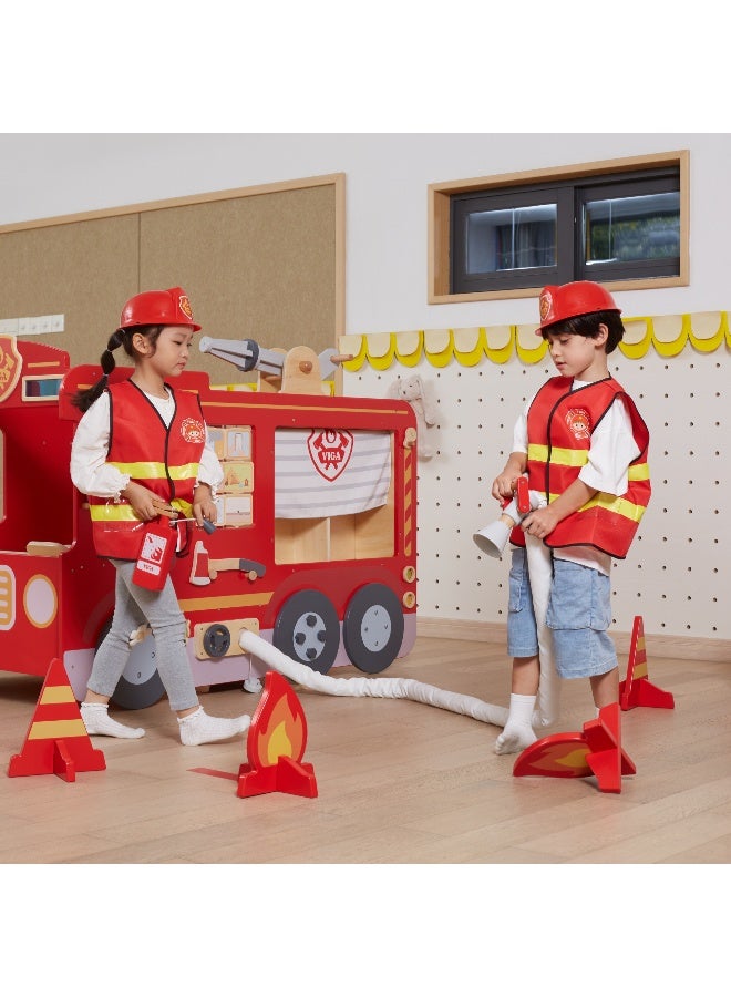 Viga Firefighter Role Play Set (8 pcs) - Image 4