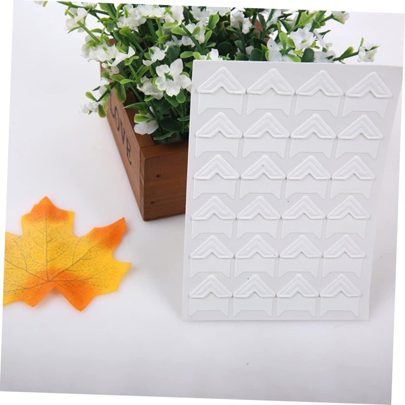 ULDIGI Easy Stick Photo Mounting Stickers 26 Sheets Paper Photo Corners for Scrapbooking Decor - Image 4