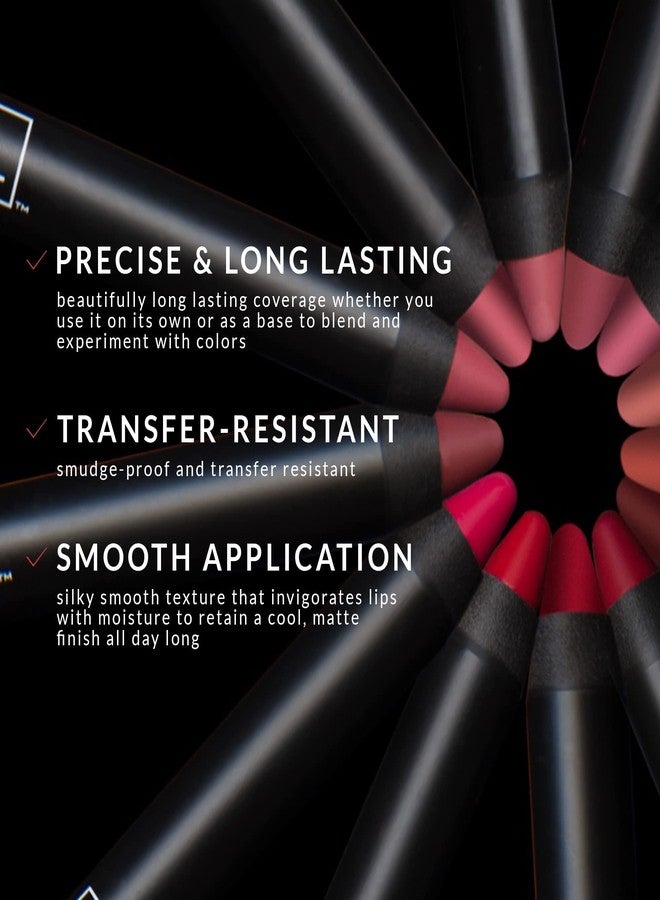 K7L Matte Pink Lipstick Crayon - Rose Quartz - Image 5