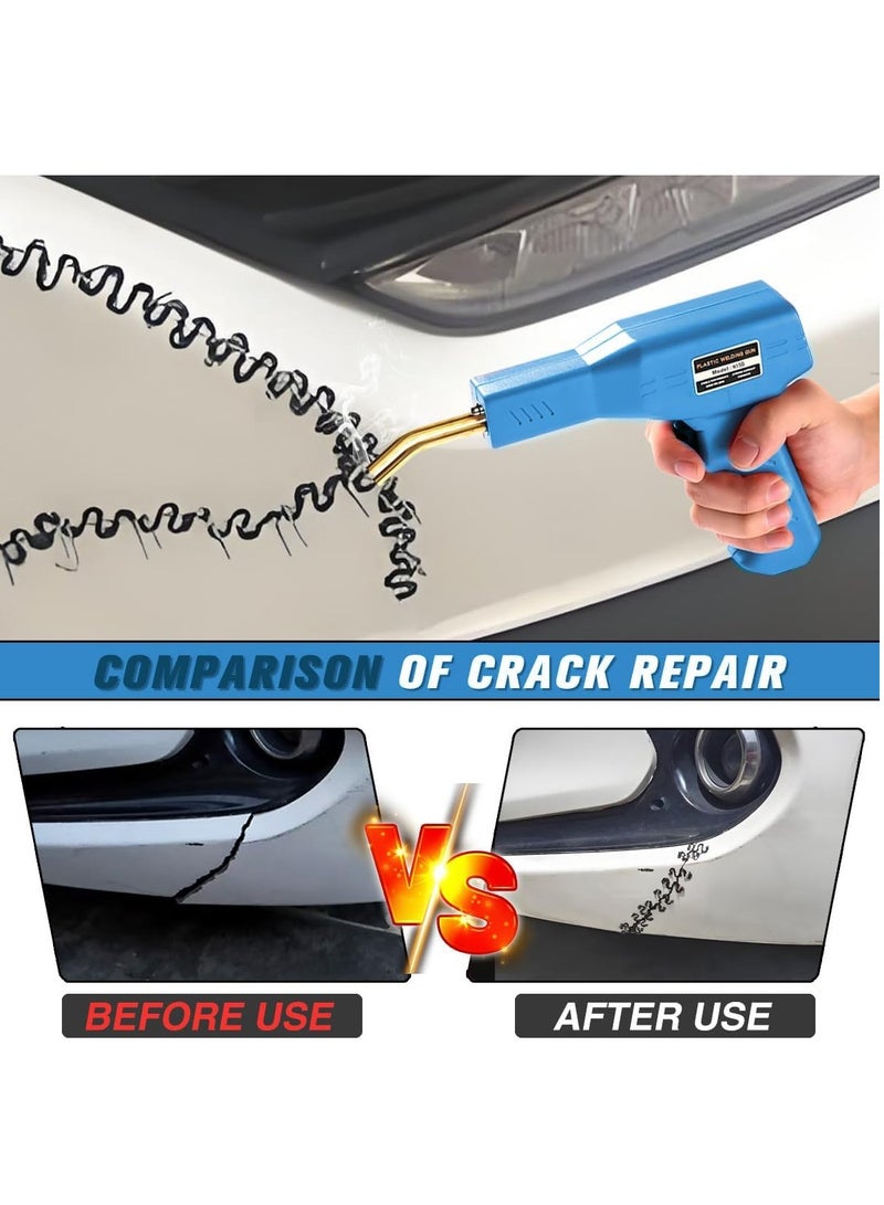 ZLH HITY Powerful, fast, and versatile plastic welding machine with staples and accessories for repairing cracks and breaks at home and in the workshop. - Image 4