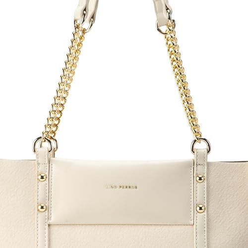 Lino Perros Monroe Classic White Tote Bag - Image 5