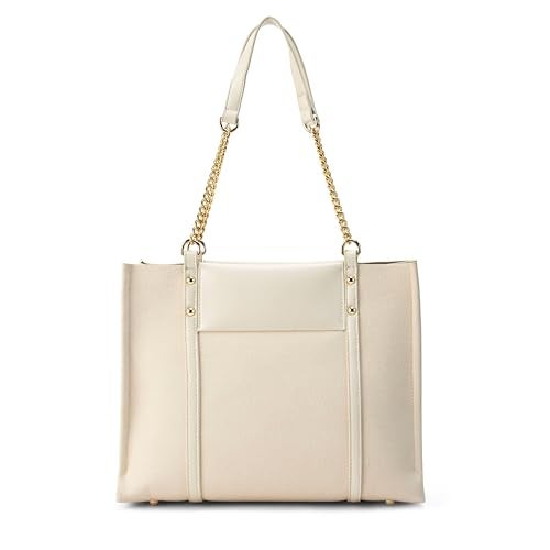 Lino Perros Monroe Classic White Tote Bag - Image 4