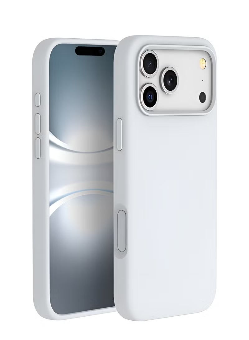 كارنييل جراب سيليكون ناعم فاخر لهاتف iPhone 17 Pro مقاس 6.3 بوصة مع بطانة من الألياف الدقيقة، غطاء واقٍ كامل الجسم مقاوم للصدمات، جراب هاتف خفيف الوزن بتصميم نحيف ومضاد للخدش مع حماية للكاميرا والشاشة - Image 1