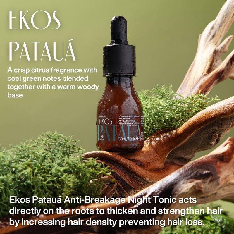 natura Ekos PatauÃ¡ Anti-Breakage Night Tonic - Accelerate Growth & Strengthen Hair - Increase Density & Prevent Hair Loss - Vegan Hair Care - Brazilian Beauty Secrets - Hair Care 30ml - Image 2