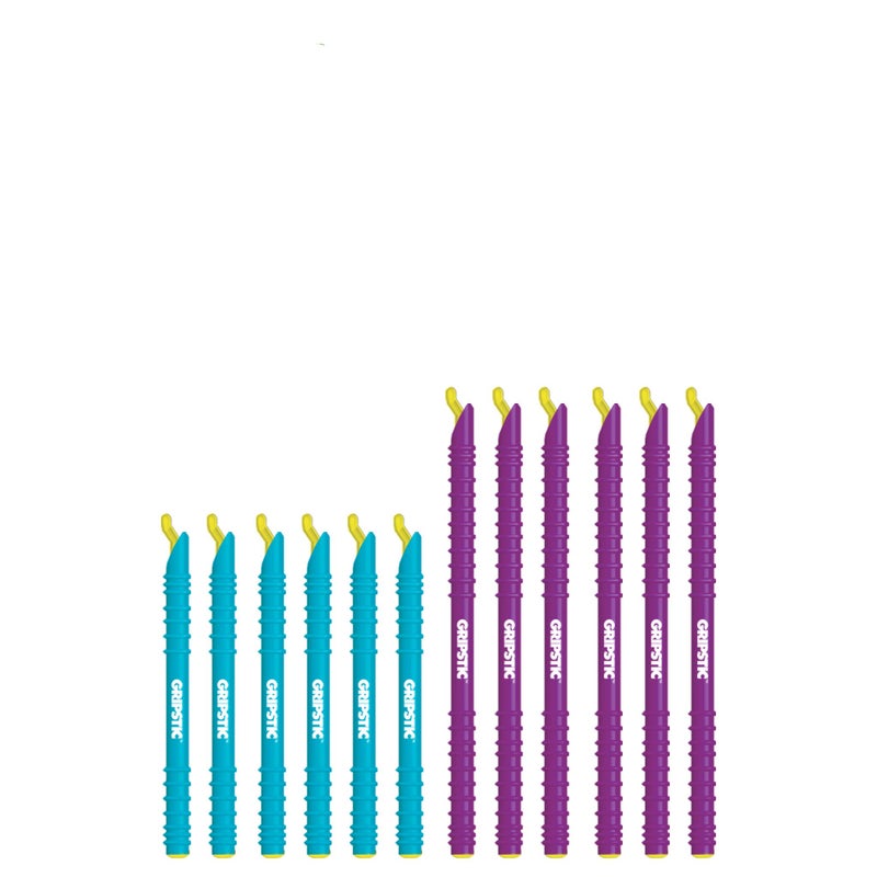 GripStic Bag Sealer Reusable Chip Clips Bag Clips Patented Airtight  Waterproof Seal on Food Storage Bags Kids Snacks  More Near Zero Waste 12ct Small