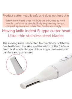 M MIAOYAN M MIAOYAN electric eyebrow trimmer electric nose hair trimmer portable compact shaver nose hair knife nose hair eyebrow trimmer  - Image 2