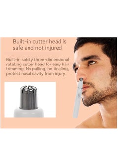 M MIAOYAN M MIAOYAN electric eyebrow trimmer electric nose hair trimmer portable compact shaver nose hair knife nose hair eyebrow trimmer  - Image 4