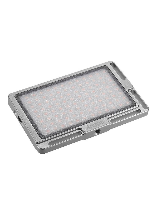 ANDOER Andoer Portable LED Video Light Panel Camera Fill Light Built-in 2800mAh Battery with OLED Screen 1/4 Inch Screw Hole 3500K-5700K Dimmable 96pcs LEDs for DSLR Cameras Smartphone Video Photo Shooting  - Image 3