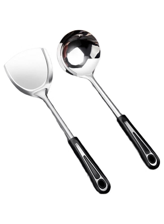 MAX COOK Wok Spatula, Thickened Stainless Steel Spatula, Moon Star Series Myx-01 - Image 3