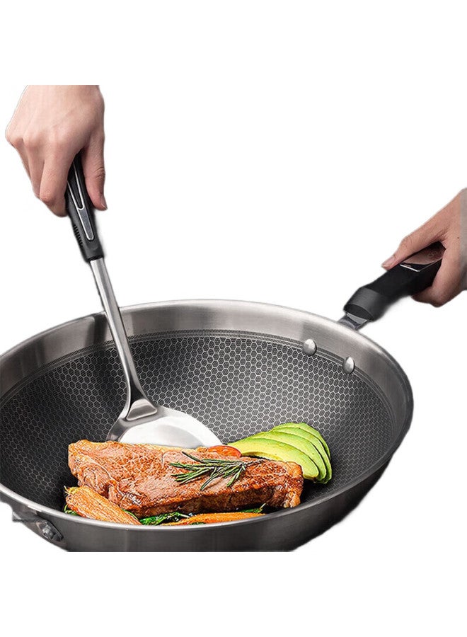 MAX COOK Wok Spatula, Thickened Stainless Steel Spatula, Moon Star Series Myx-01 - Image 2