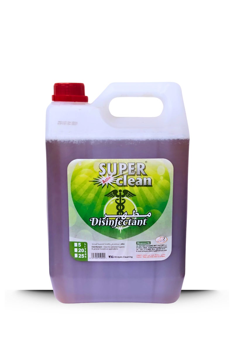 Superclean Disinfectant 5 Ltr – Powerful Multi-Surface Cleaner for Homes, Offices & Commercial Use