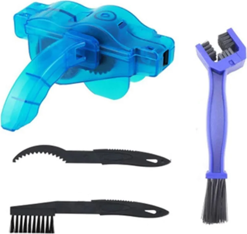 5 دي ام Bicycle Sprocket Protector Rust Remover Cleaning Brush Attachment Maintenance Set 4 Pieces