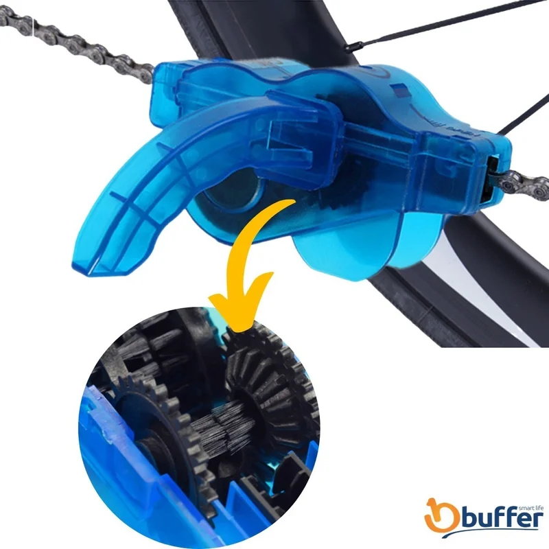 5 دي ام Bicycle Sprocket Protector Rust Remover Cleaning Brush Attachment Maintenance Set 4 Pieces