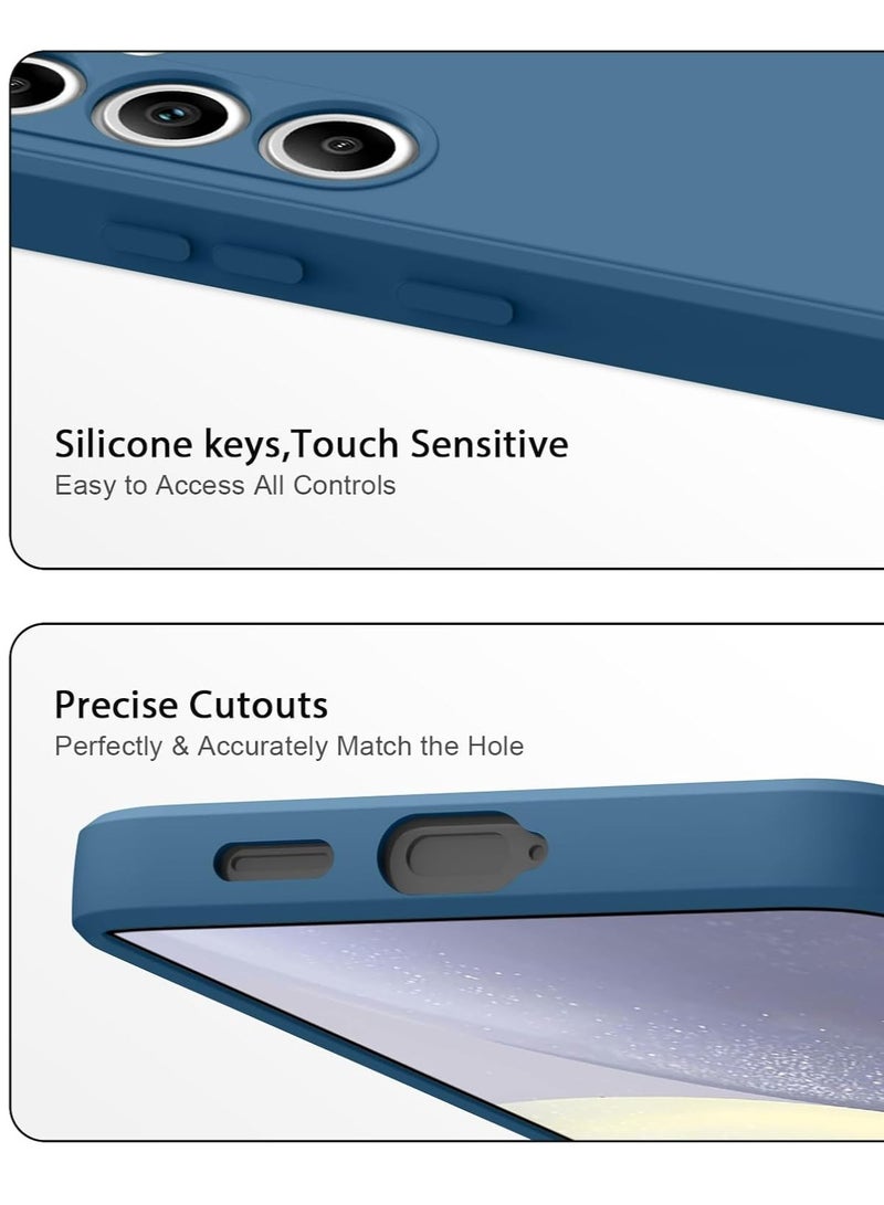 بورتوني حافظة سامسونج جالاكسي S25 بلس من جل السيليكون السائل والمطاط المضاد للخدش لهاتف جالاكسي S25 بلس حافظة واقية لهاتف سامسونج جالاكسي S25 6.7 بوصة - Image 5